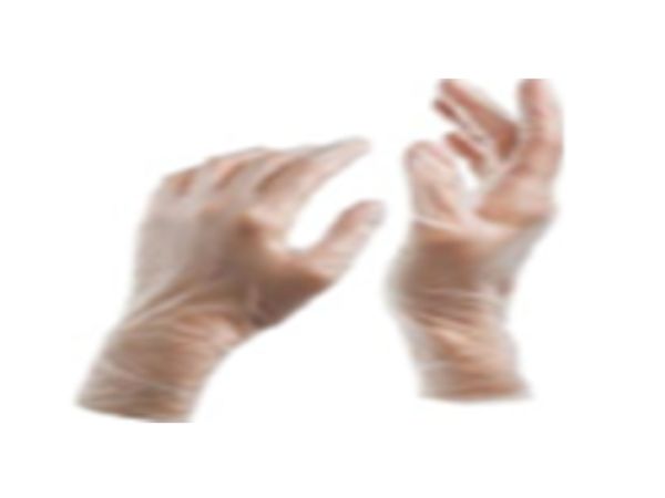 Picture of Longtek, 12" Vinyl Disposable Gloves, Class 100, Size M